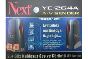 NEXT YE-2G4A A/V SENDER SES VE GORUNTU AKTARICI