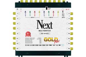 Next YE 10/16 Gold Plus Sonlu Uydu Santrali+Adaptör