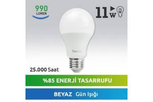 Nextled E27 LED Ampul 11W Beyaz